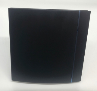 Вентилятор Soler & Palau Silent Design 100 CZ Matt Black Blue strip