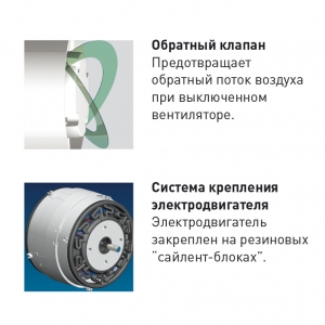 Вентилятор накладной Soler & Palau Silent 100 CRZ ECOWATT (таймер)