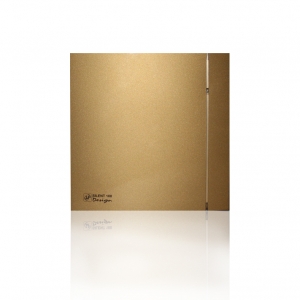 Вентилятор накладной Soler & Palau Silent 100 CZ Design ECOWATT Gold