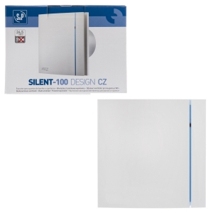 Вентилятор Soler & Palau Silent Design 100 CHZ Matt White (Таймер, Датчик влажности)